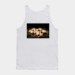 Autumnal Fungi at Night Tank Top